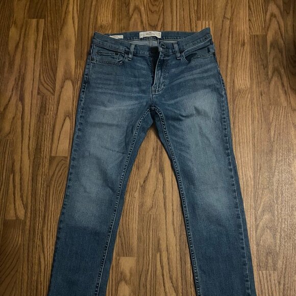 Navy Blue Hollister Jeans - Picture 1 of 4